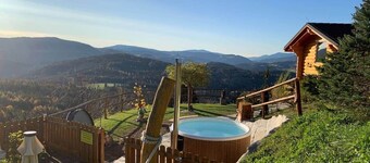 Romantikhütte, Natur, Luxus, Lagefeuerstelle und Panorama!!!