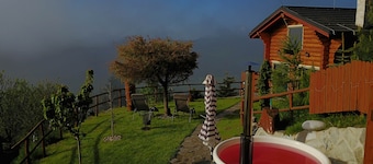 Romantic cabin, wellness, nature and luxury