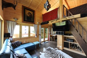 智能电视、壁炉、DVD 播放器、立体声音响