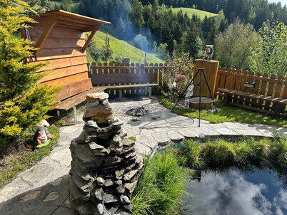 Romantic cabin, wellness, nature and luxury