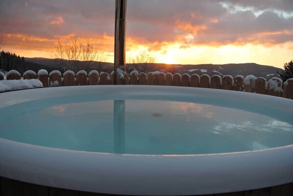 Pool - Firefly and romantic hut, nature and wellness (Ratten)