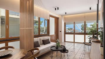 Apartamento | Zona de estar | Una Smart TV, Netflix, servicios de streaming