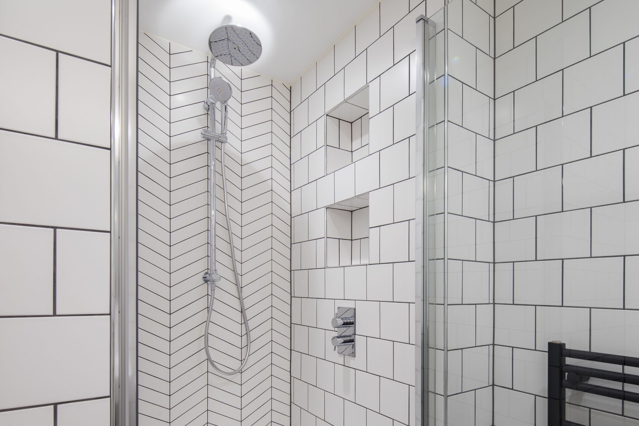 Hair dryer, towels