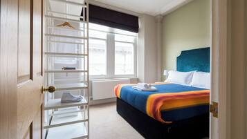 1 bedroom, iron/ironing board, Internet, bed sheets