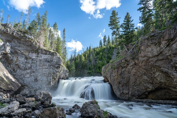 Property grounds - Trapper 8: Cozy 4-Bedroom Condo, 1 Minute to Yellowstone, perfect for 8 guests. (West Yellowstone)