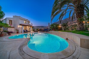 Outdoor pool, a heated pool - Secluded Luxury Villa with Fabulous Sea Views (Kalkan)