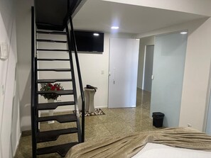 Quarto Estúdio - Banheiro compartilhado | Television - Hotel Netto (Cachoeiras de Macacu)