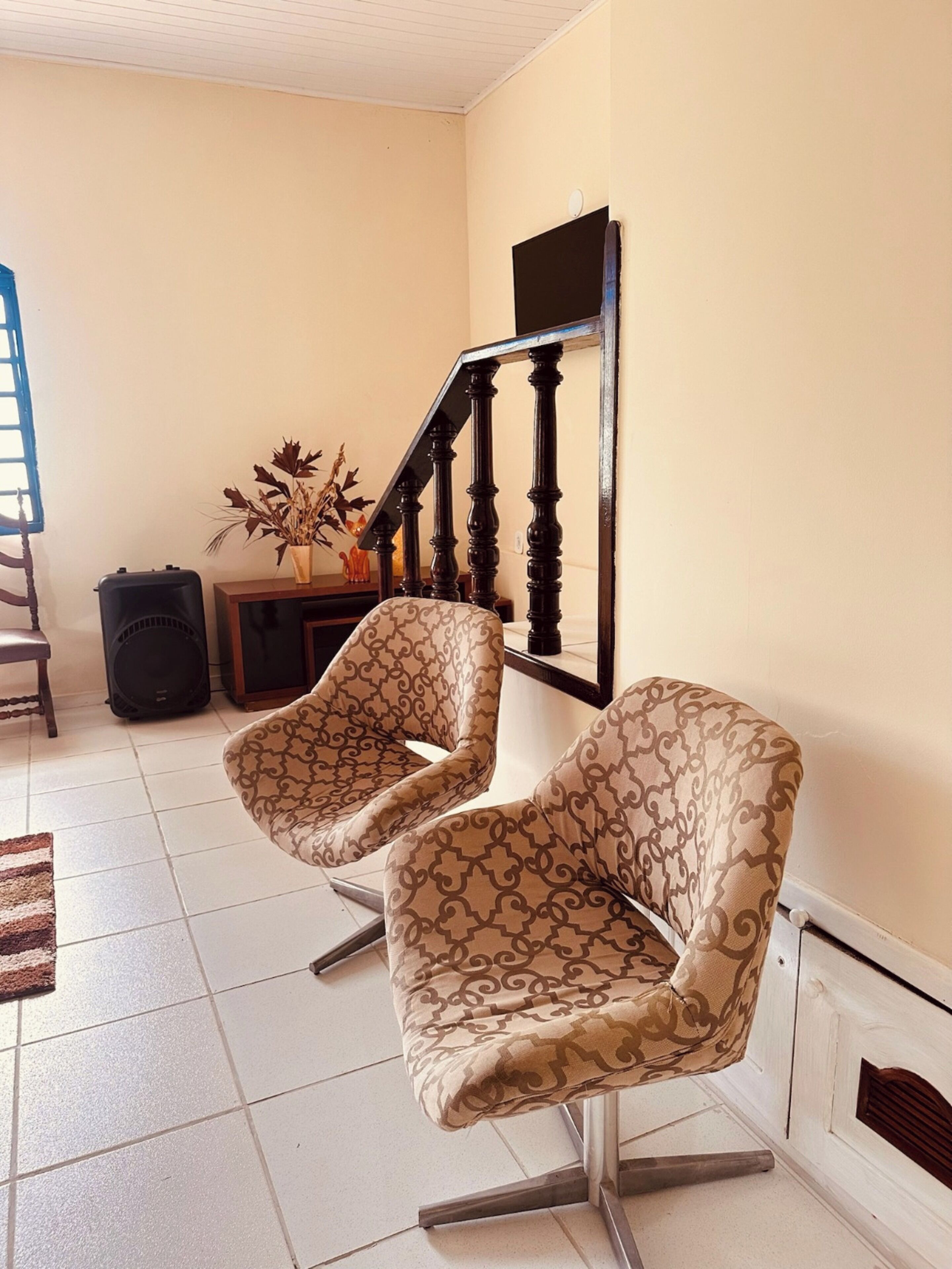 chalé (estância) | living room | flat-screen tv