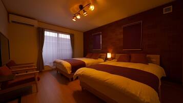 4 makuuhuonetta, ilmainen Wi-Fi, vuodevaatteet