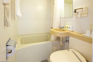 Hair dryer, towels