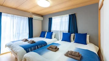 2 habitaciones, wifi gratis y ropa de cama