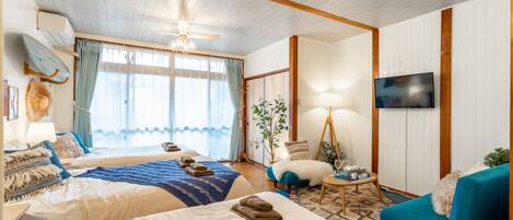 1 غرفة نوم وواي فاي مجانًا وملاءات أسرّة