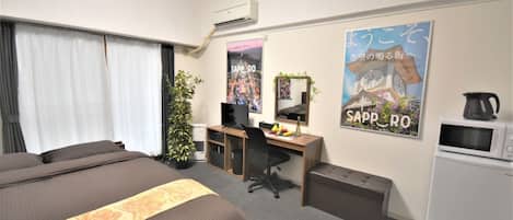 1 غرفة نوم ومكتب وواي فاي مجانًا وملاءات أسرّة