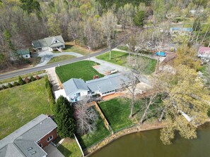 Exterior - High Rock Lake is calling! Wright by the Lake - Lakefront Duplex (Lexington)