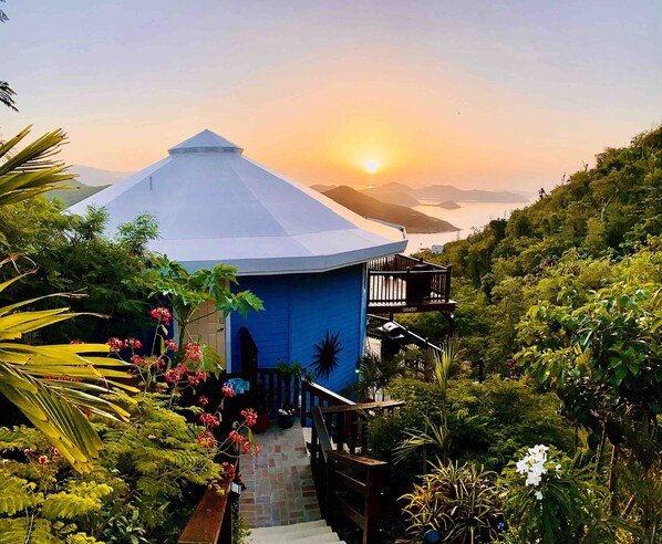 Property grounds - Penthouse Views Full AC Coral Bay St John, Easy drive restaurants, bars, beaches (St John)