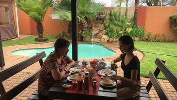 Opções para refeição ao ar livre