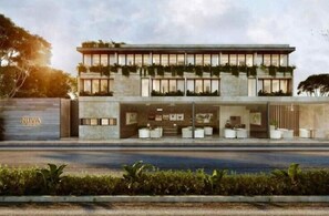 Fachada de la propiedad