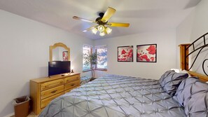 1 bedroom, WiFi, bed sheets, wheelchair access