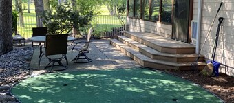House on Hole 9 of Meadow Lake Golf Course