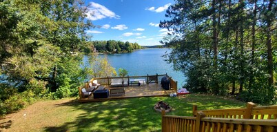 All Decked Out-NEW Lakefront!-Sleeps 6-Close to Colgate!