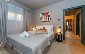 5 Schlafzimmer, Reisekinderbett, kostenloses WLAN, Bettwäsche