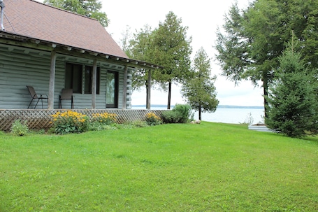 Exterior. UP LIVING on Big Manistique Lake at its finest
