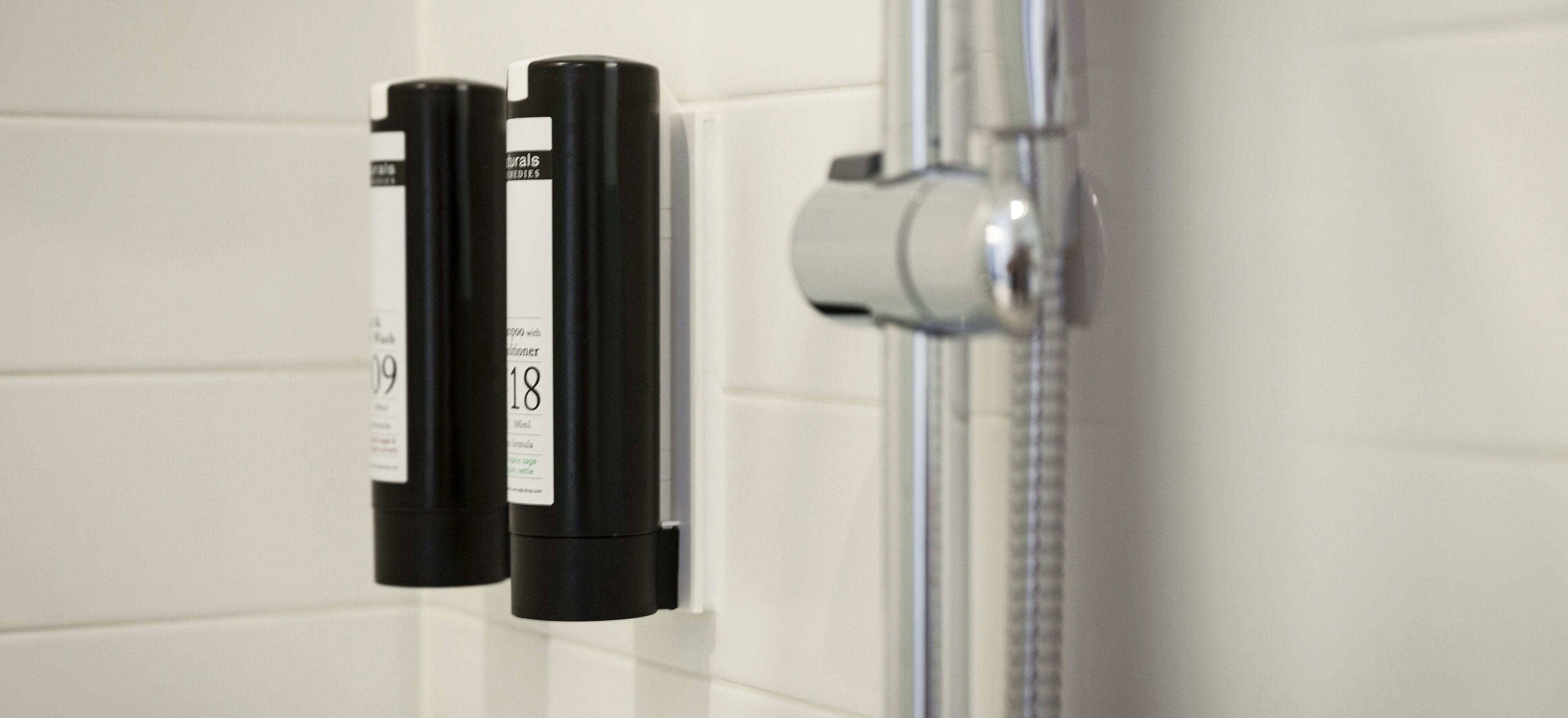 shower, hair dryer, slippers, soap