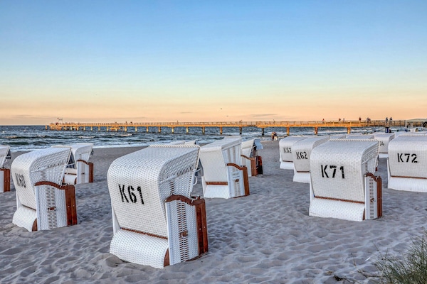 Accommodatie ligt op het strand, vissen