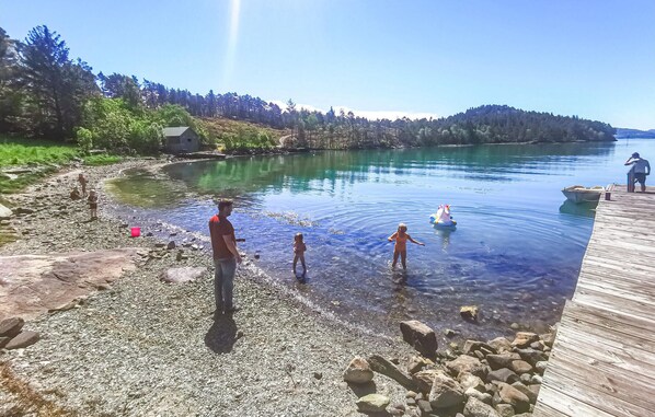 Beach nearby, fishing