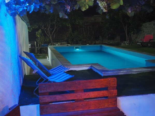 Alberca al aire libre 