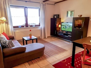 TV, DVD player