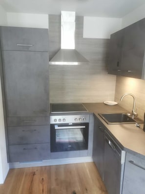 Fridge, oven, dishwasher, coffee/tea maker - Ferienwohnung 5 - Gästehaus Obererlacher (Obertilliach)