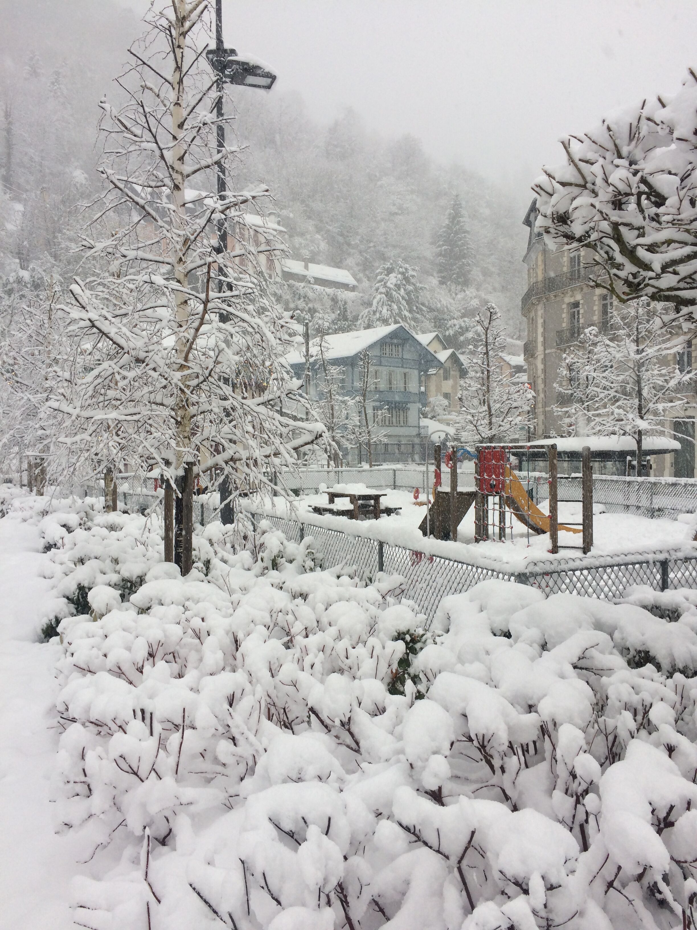 Enceinte de l’hébergement