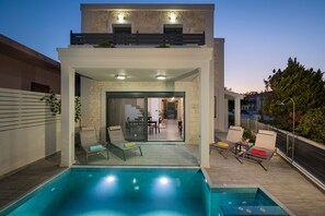 Deluxe Villa, 4 Bedrooms, Private Pool | Private pool - Villa Antoni (Chania)