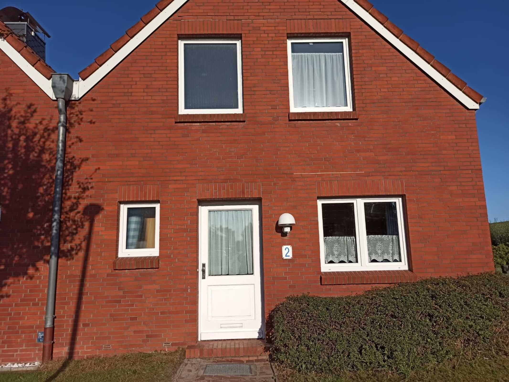 Ferienhaus Friesenrose - Vorderansicht