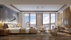 Deluxe Suite | In-room safe, desk, blackout curtains, free WiFi - Jinling Cuiyun Mountain Hotel (Zhangjiakou)