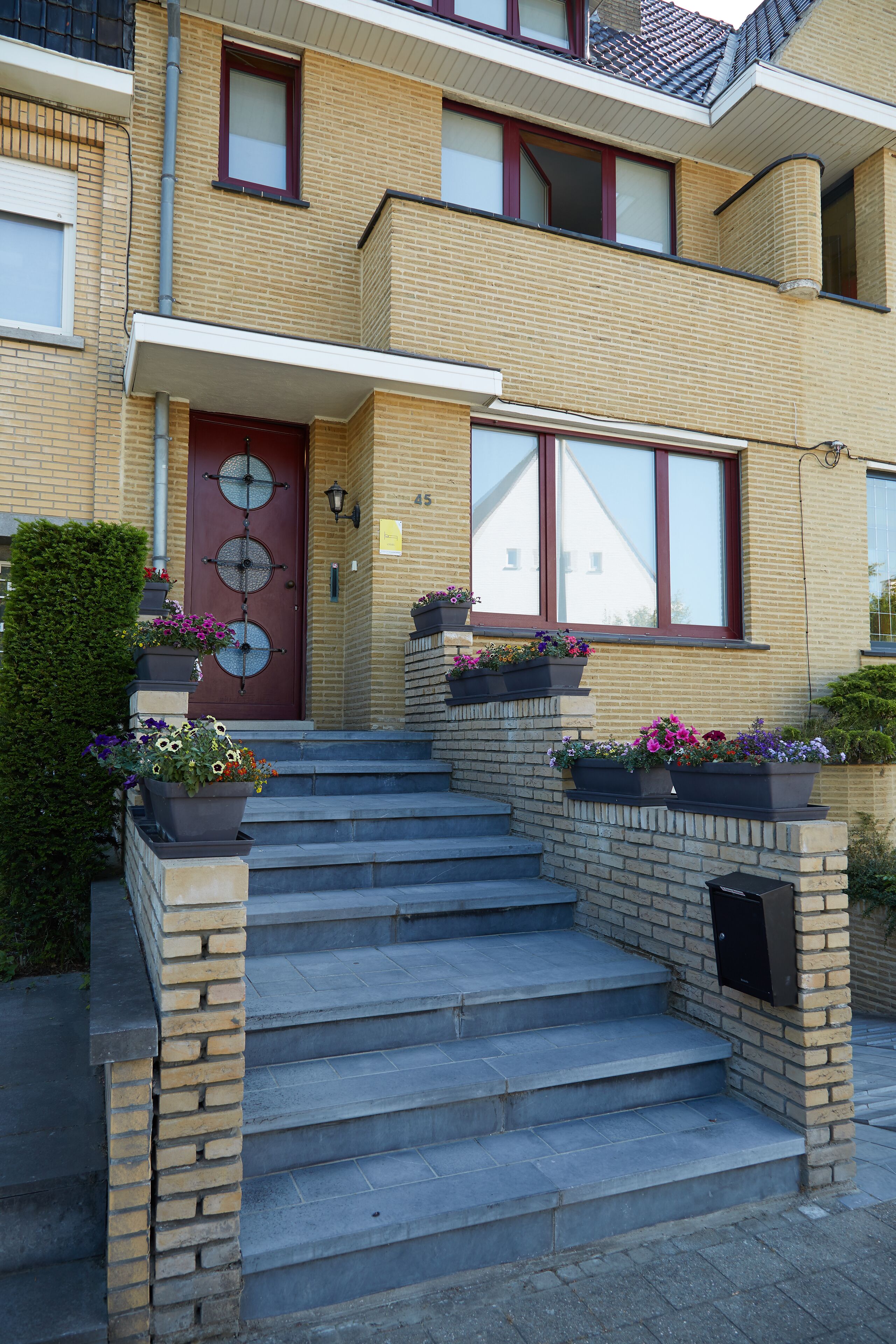 Voorkant van accommodatie