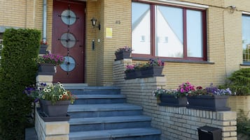 Voorkant van accommodatie