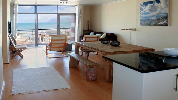 Surfers Sea Loft | Living area | Smart TV, Netflix, streaming services