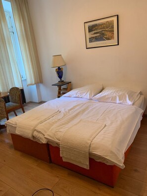 Habitación City con 1 cama doble o 2 individuales | Escritorio, espacio para trabajar con un portátil, wifi gratis