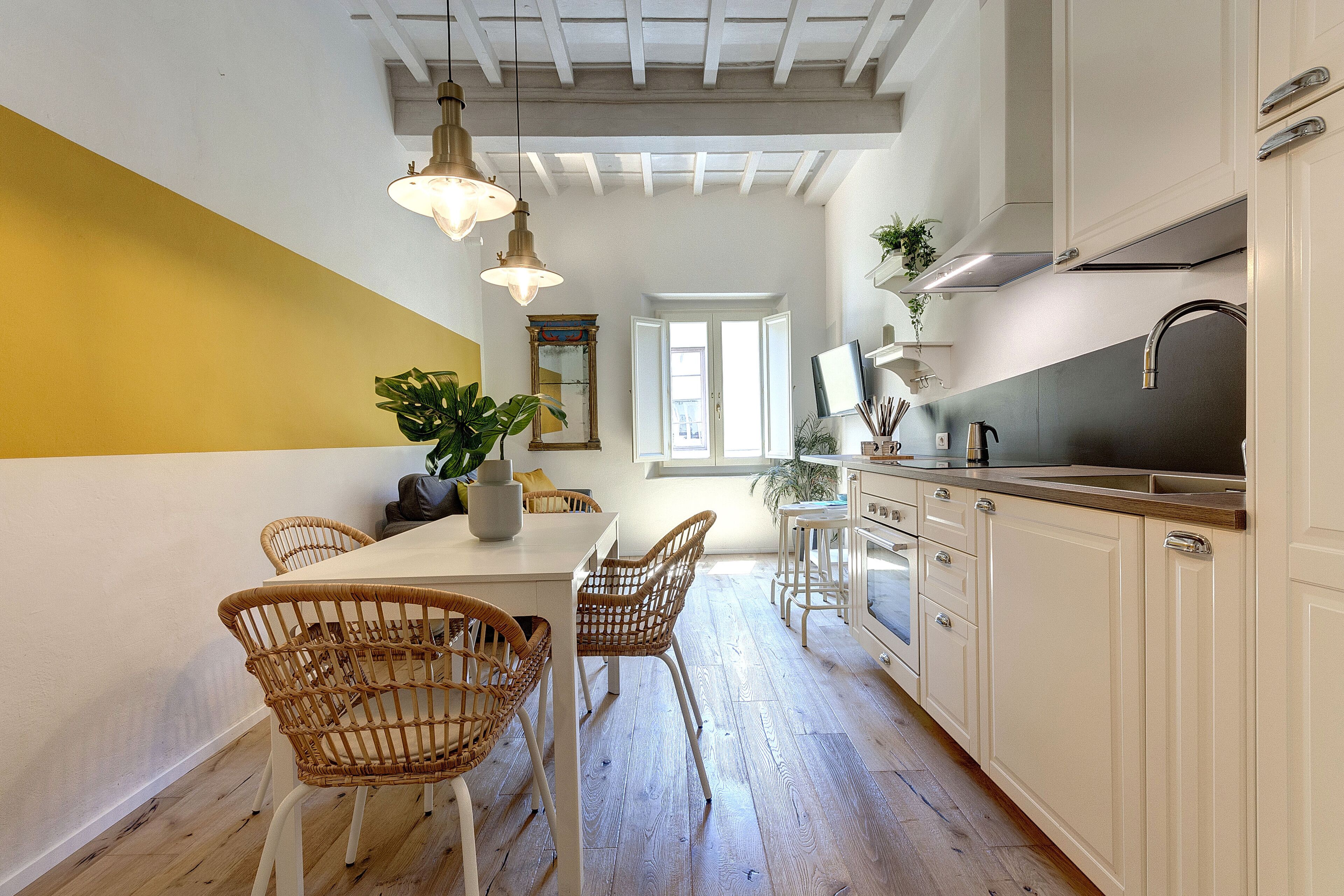 Apartment, 2 Schlafzimmer | Eigene Küche | Großer Kühlschrank, Ofen, Herdplatte, Geschirrspüler