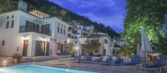 Panoramic view of  the Aegean sea