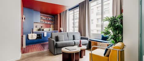 Appartment N°20 : 2-chambres | Coin séjour