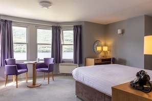 Individually decorated, individually furnished, bed sheets - Claymore Hotel (Arrochar)