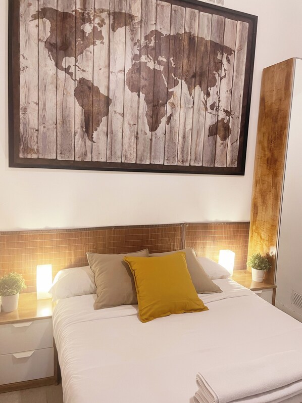 1 bedroom, iron/ironing board, free WiFi, bed sheets