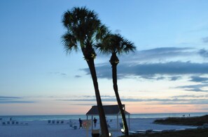 On the beach