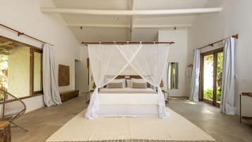 Cabana superluxo (Super) | Roupas de cama premium, camas com colchões pillow-top, frigobar