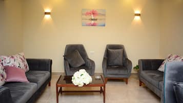 Sala de estar en el lobby
