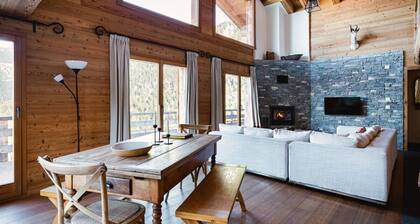Authentic Swiss Spa Chalet Nesoya | Jacuzzi & Sauna