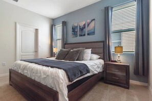5 bedrooms, travel cot, WiFi, bed sheets